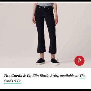 Anthropologie Black Cropped Pants